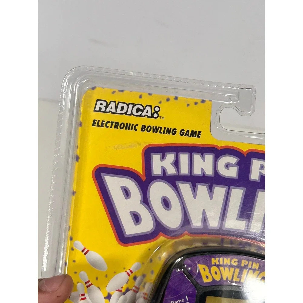 Radica King Pin Bowling Electronic Handheld Game Model 3733 CS7BA New Sealed